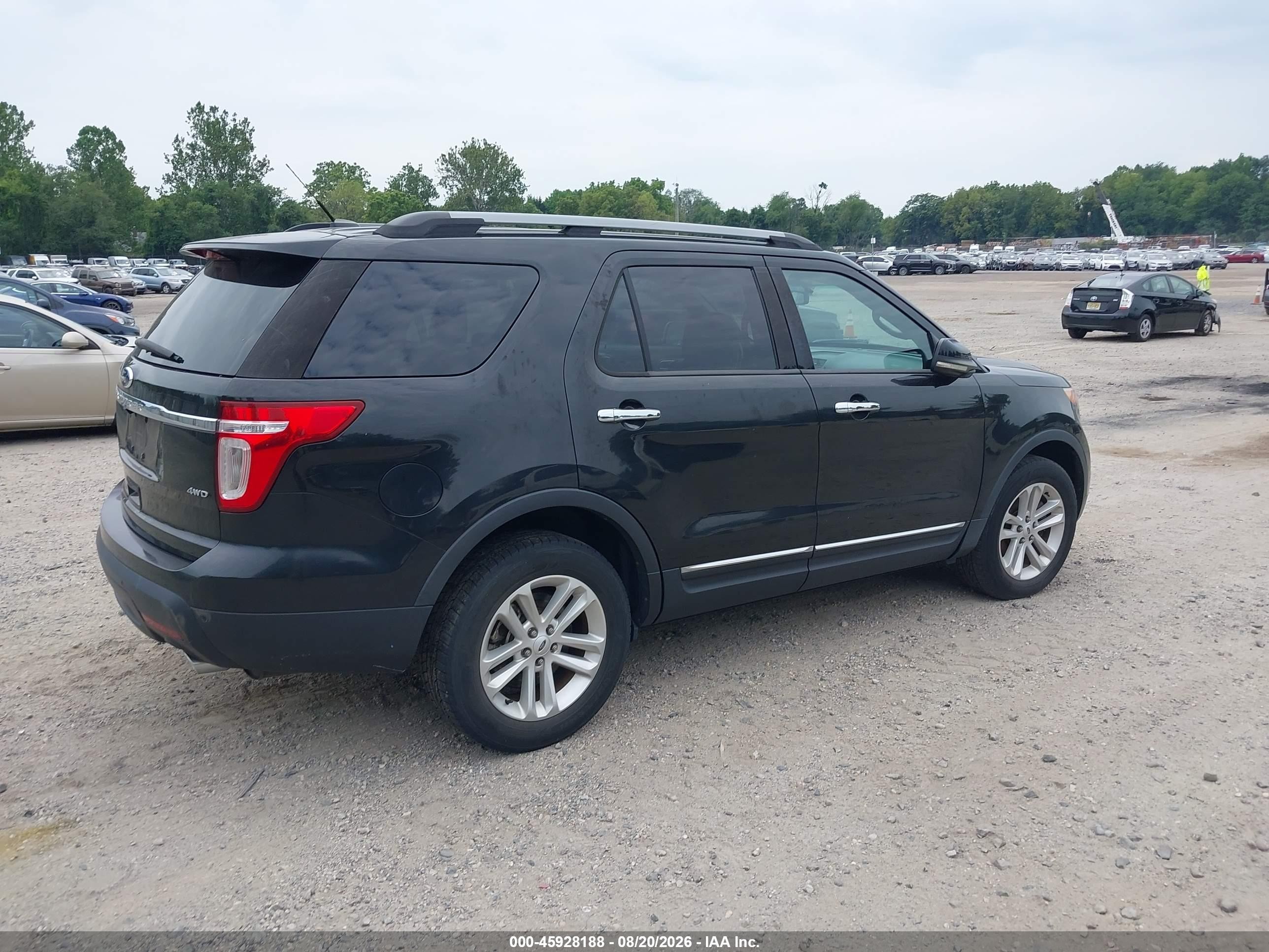2012 Ford Explorer Xlt Black vin: 1FMHK8D82CGA70571