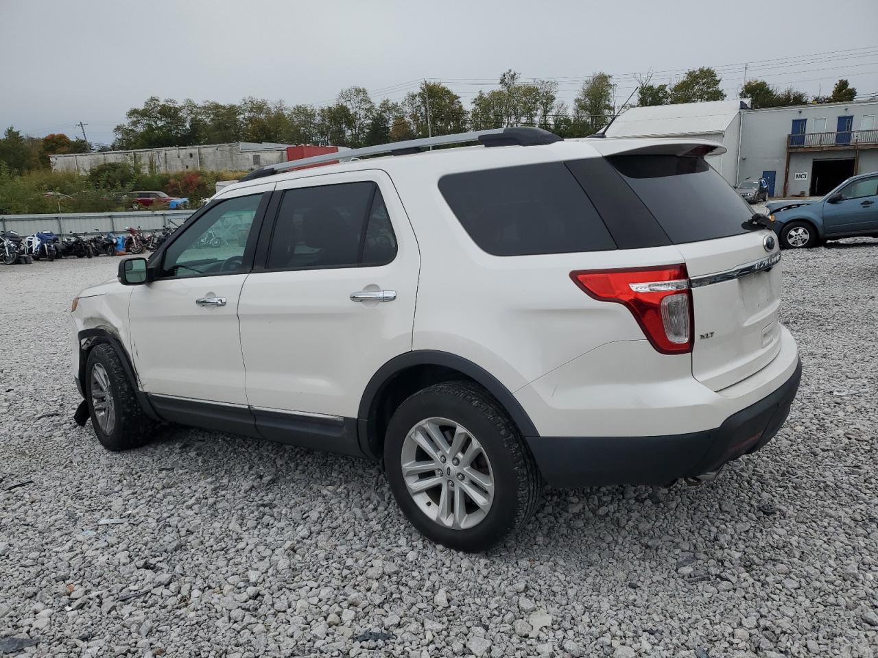 2012 Ford Explorer Xlt Белый vin: 1FMHK8D83CGA12369