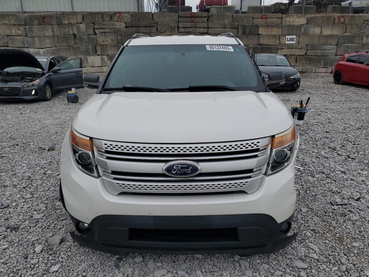 2012 Ford Explorer Xlt Белый vin: 1FMHK8D83CGA12369