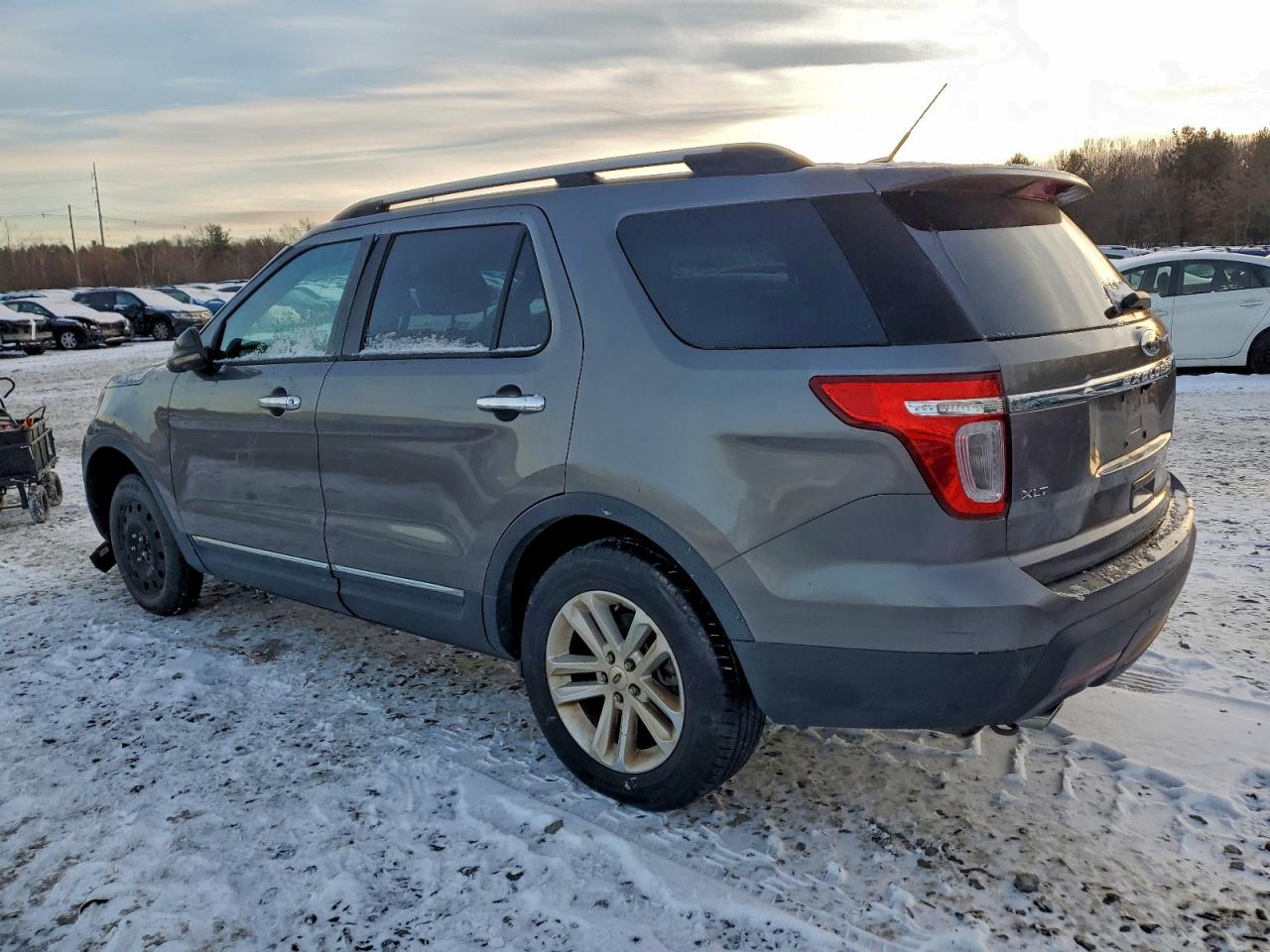 2012 Ford Explorer Gray vin: 1FMHK8D83CGA22707