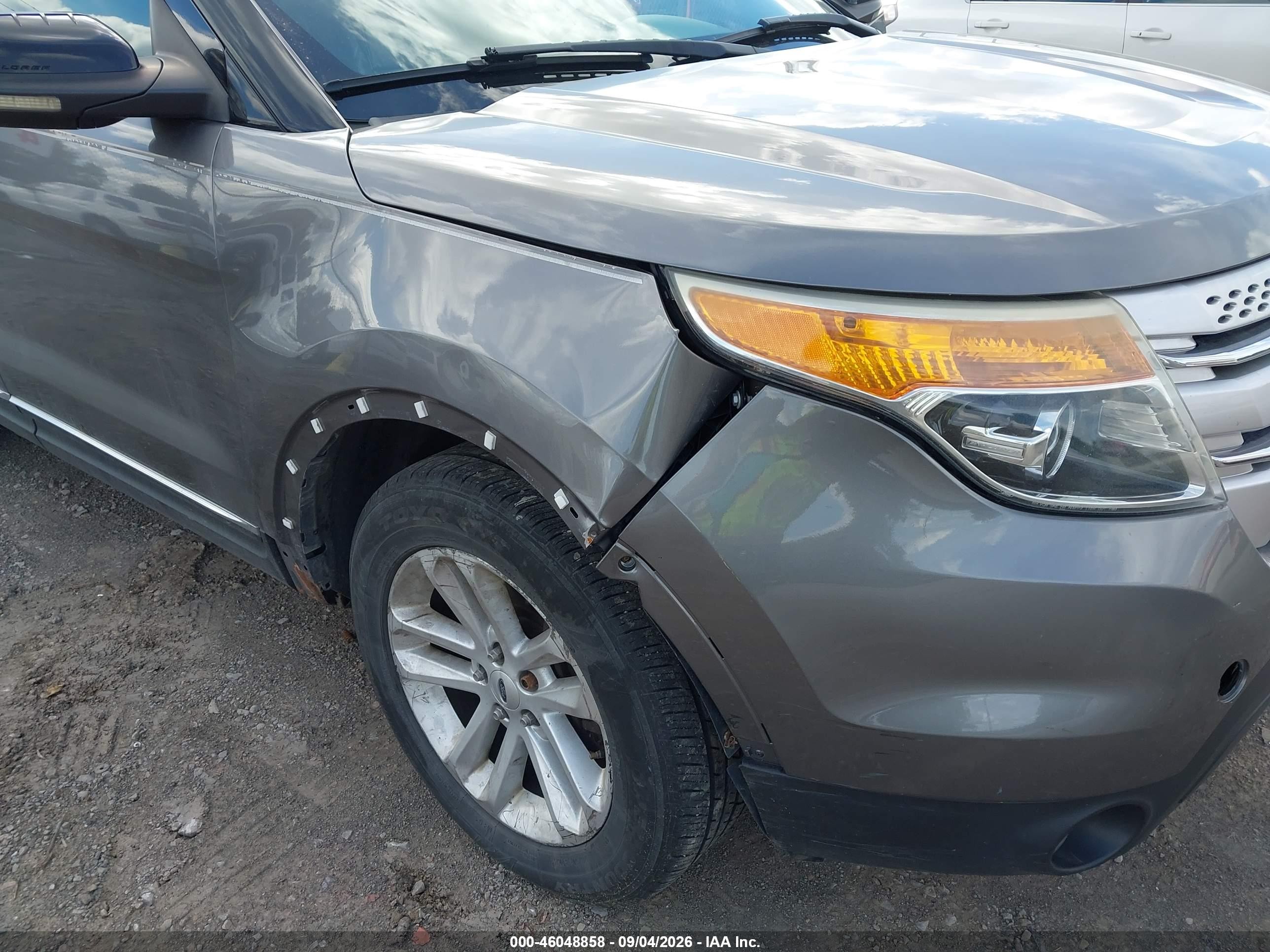 2012 Ford Explorer Xlt Серый vin: 1FMHK8D83CGA34288