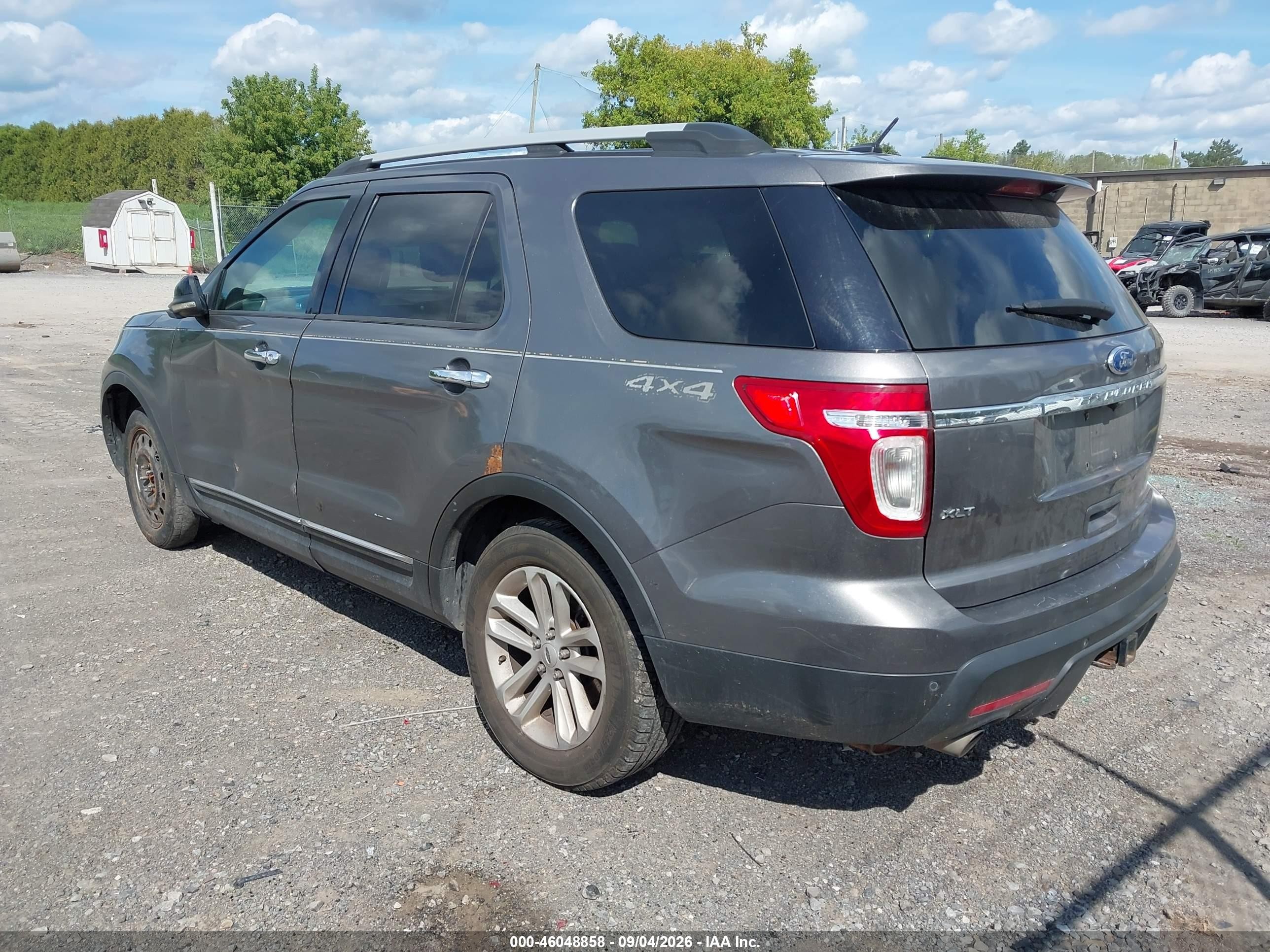 2012 Ford Explorer Xlt Серый vin: 1FMHK8D83CGA34288