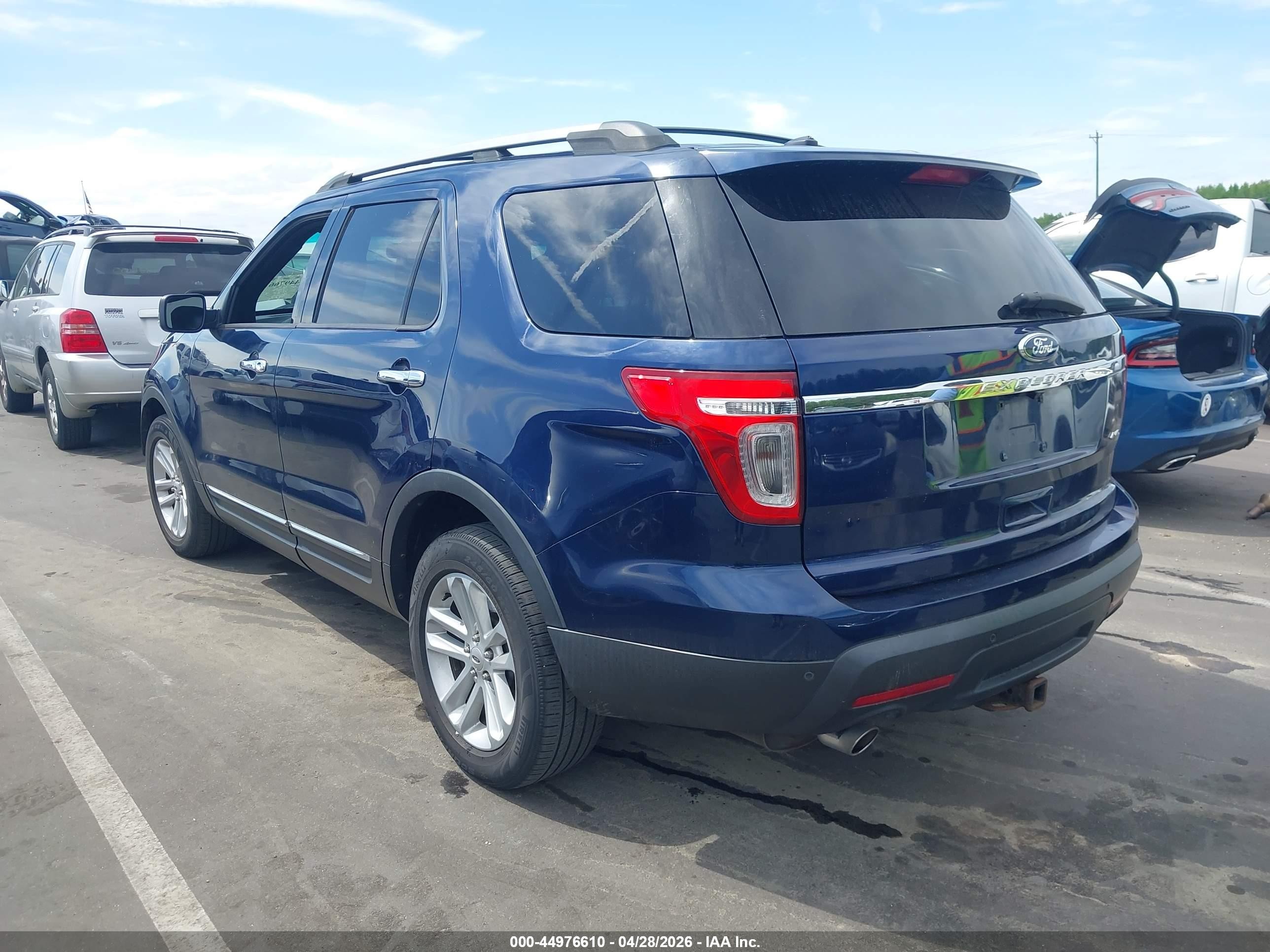 2012 Ford Explorer Xlt Синий vin: 1FMHK8D83CGA35232
