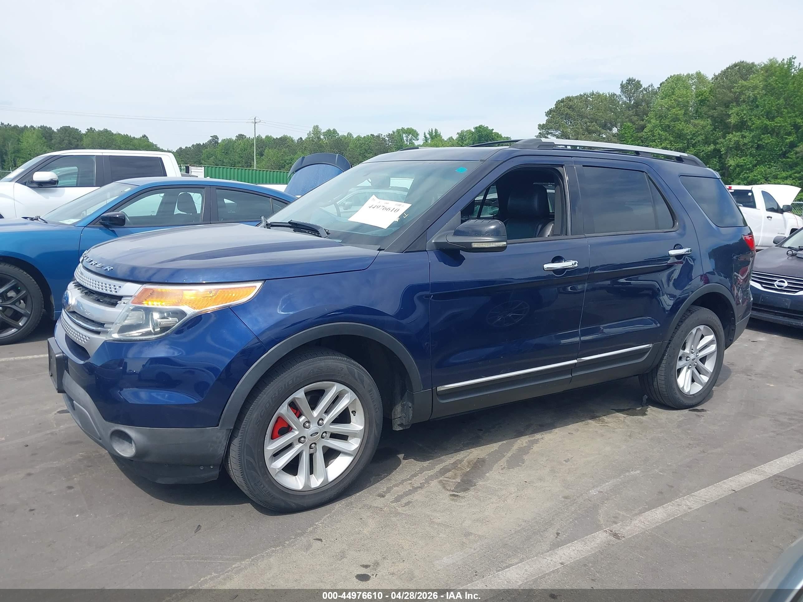 2012 Ford Explorer Xlt Синий vin: 1FMHK8D83CGA35232