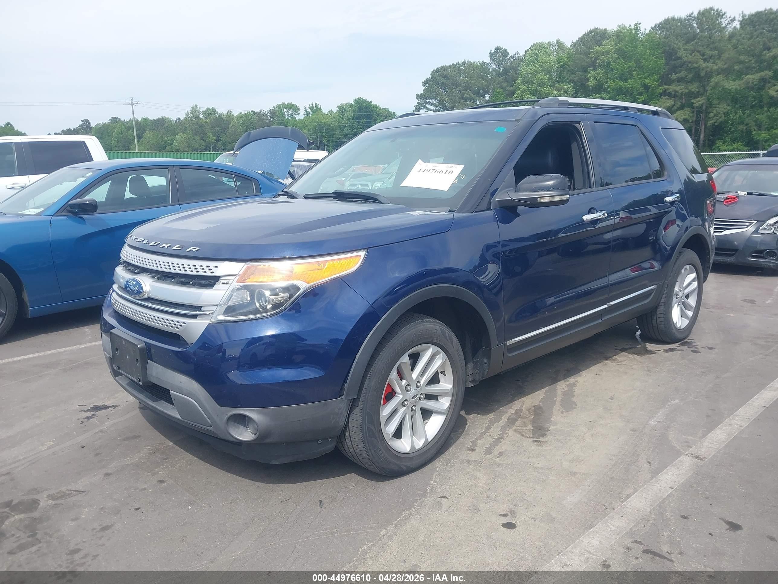 2012 Ford Explorer Xlt Синий vin: 1FMHK8D83CGA35232