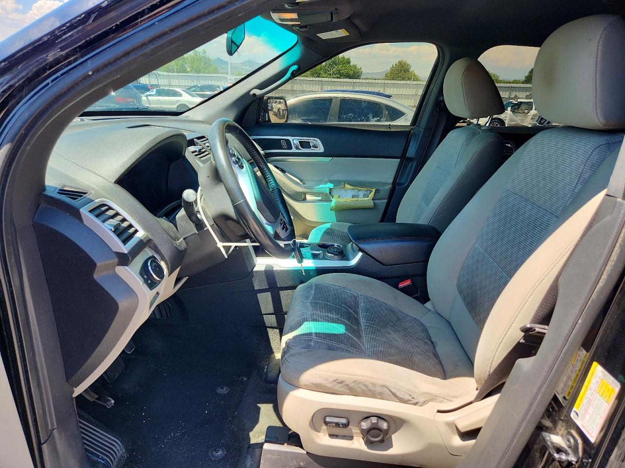 2012 Ford Explorer Xlt Black vin: 1FMHK8D83CGA44402
