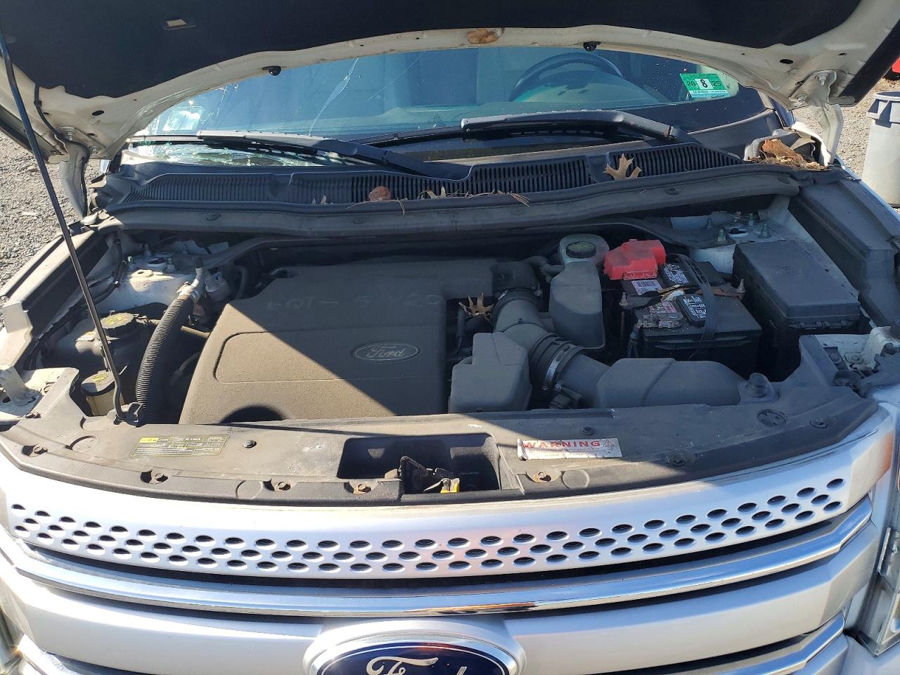 2012 Ford Explorer Xlt White vin: 1FMHK8D83CGA61023
