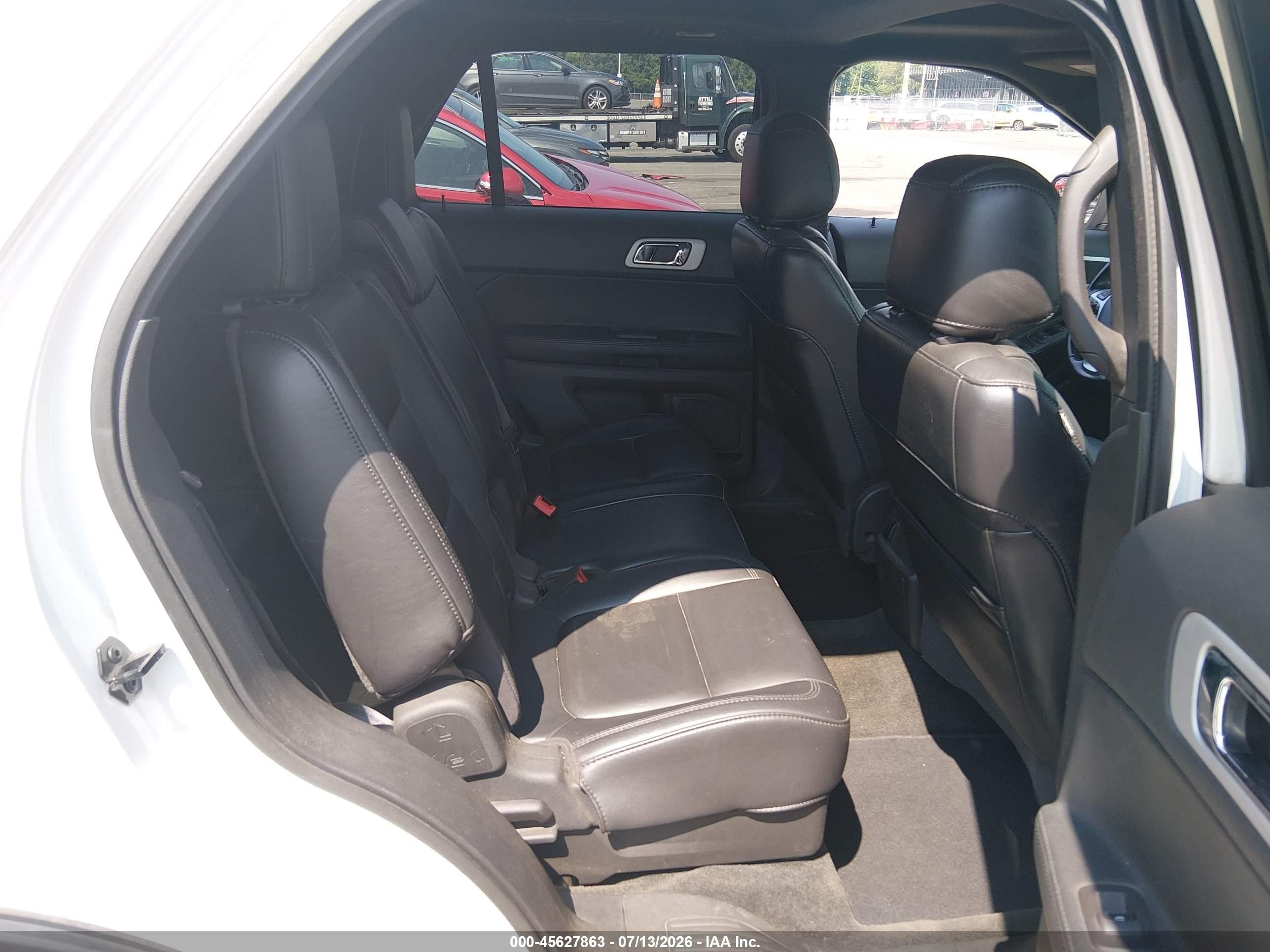 2012 Ford Explorer Xlt White vin: 1FMHK8D83CGA78128