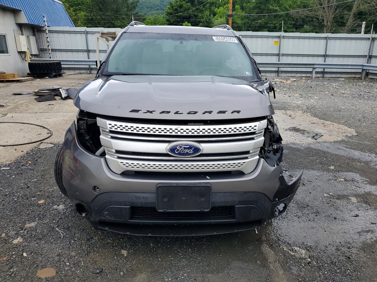 2012 Ford Explorer Xlt Gray vin: 1FMHK8D83CGA89789