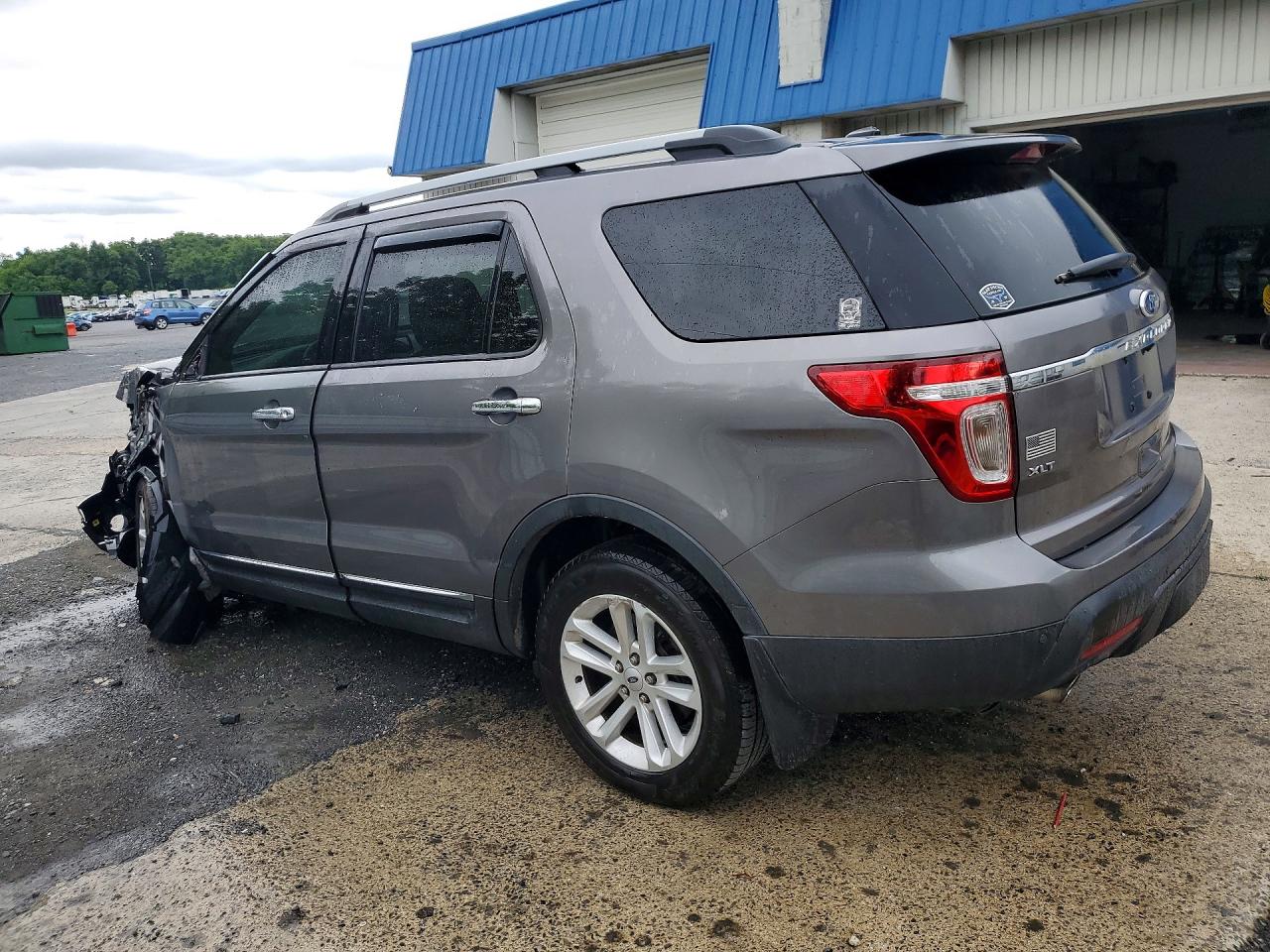 2012 Ford Explorer Xlt Gray vin: 1FMHK8D83CGA89789