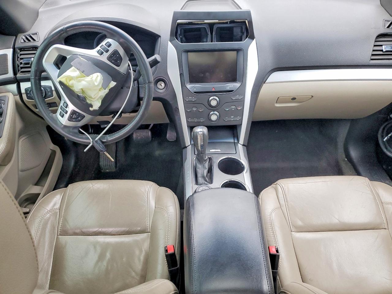 2012 Ford Explorer Xlt Gray vin: 1FMHK8D83CGA89789