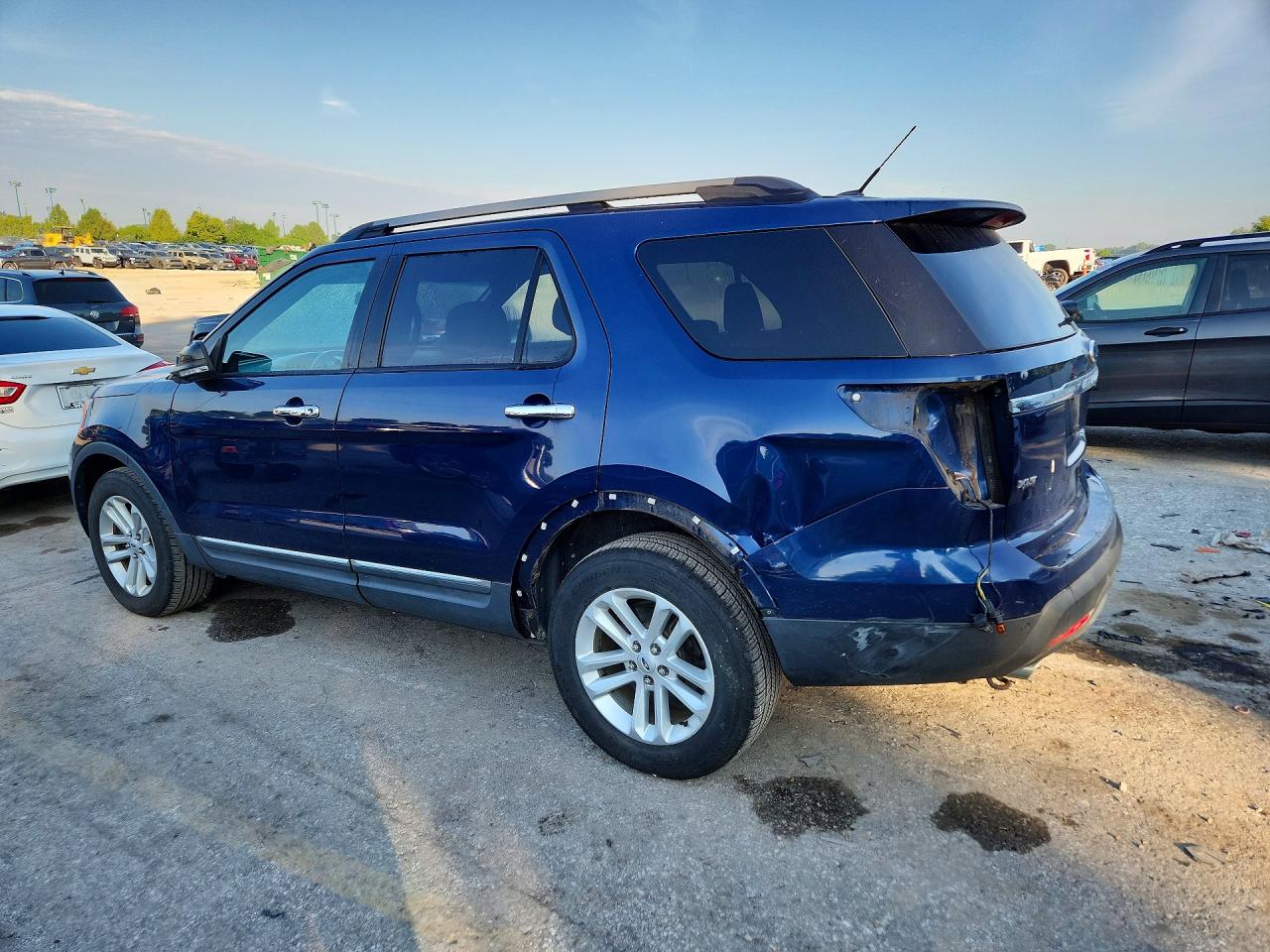 2012 Ford Explorer Xlt Синий vin: 1FMHK8D83CGA96144