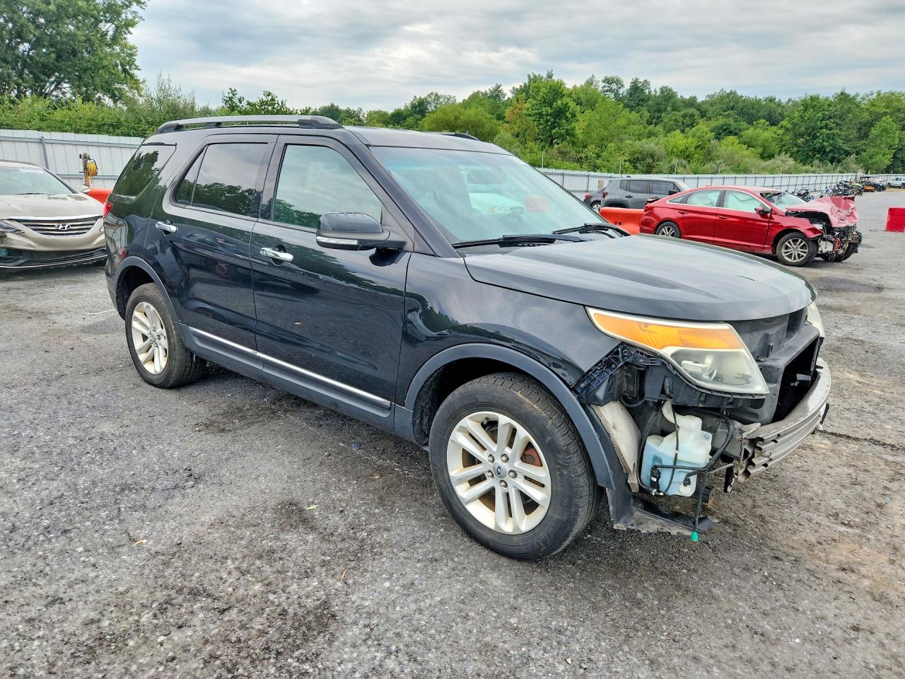 2011 Ford Explorer Xlt Черный vin: 1FMHK8D84BGA58579