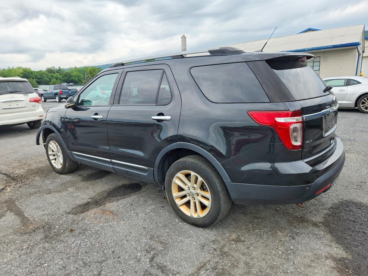 2011 Ford Explorer Xlt Черный vin: 1FMHK8D84BGA58579