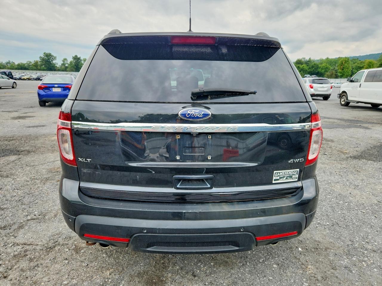 2011 Ford Explorer Xlt Черный vin: 1FMHK8D84BGA58579