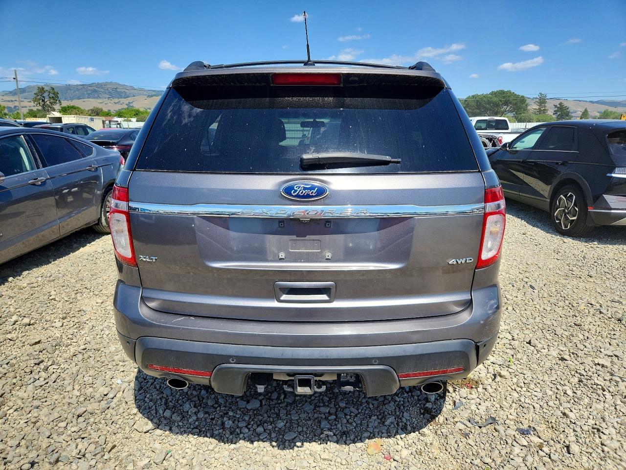2011 Ford Explorer Xlt Charcoal vin: 1FMHK8D84BGA65712