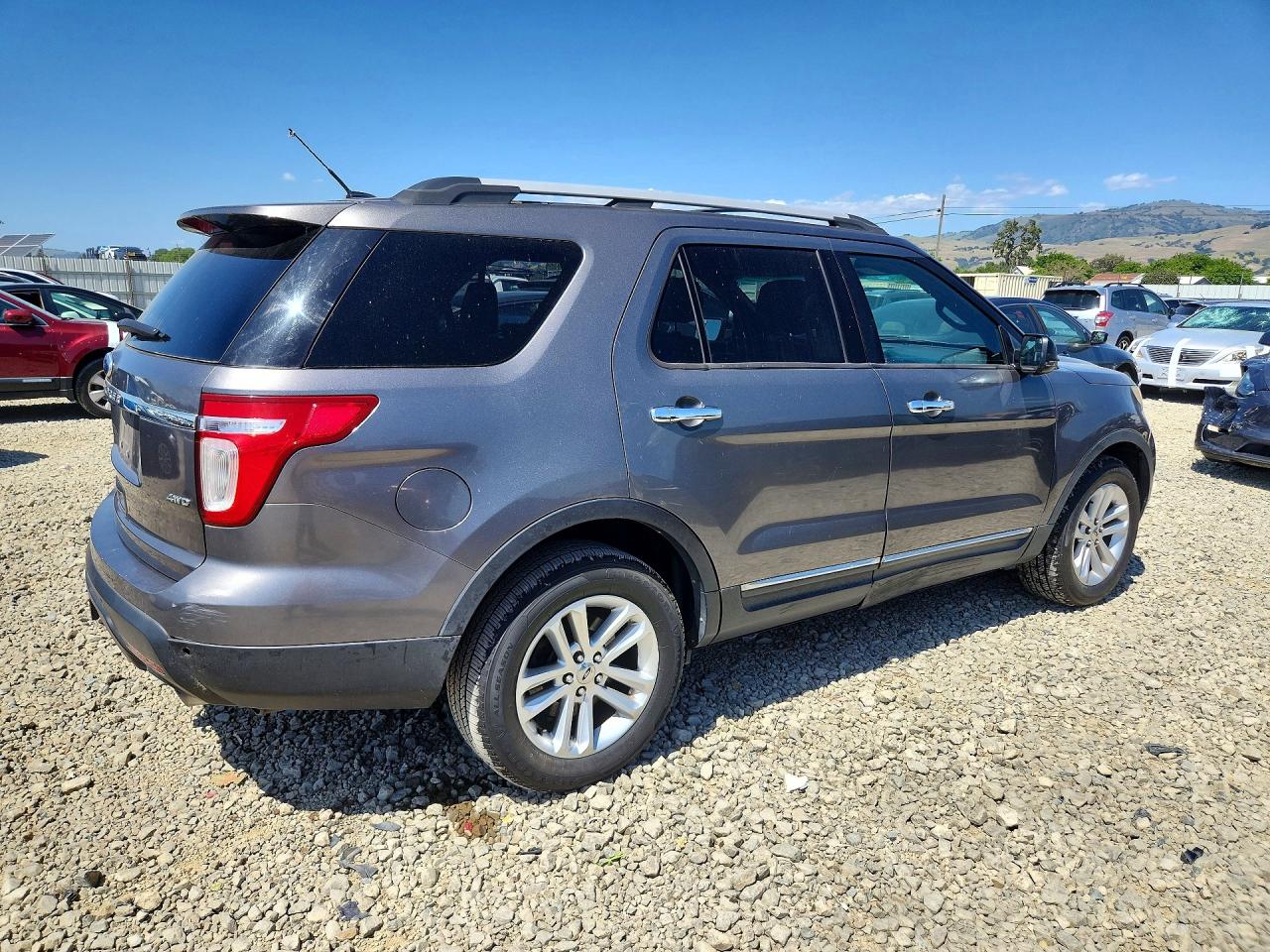 2011 Ford Explorer Xlt Charcoal vin: 1FMHK8D84BGA65712