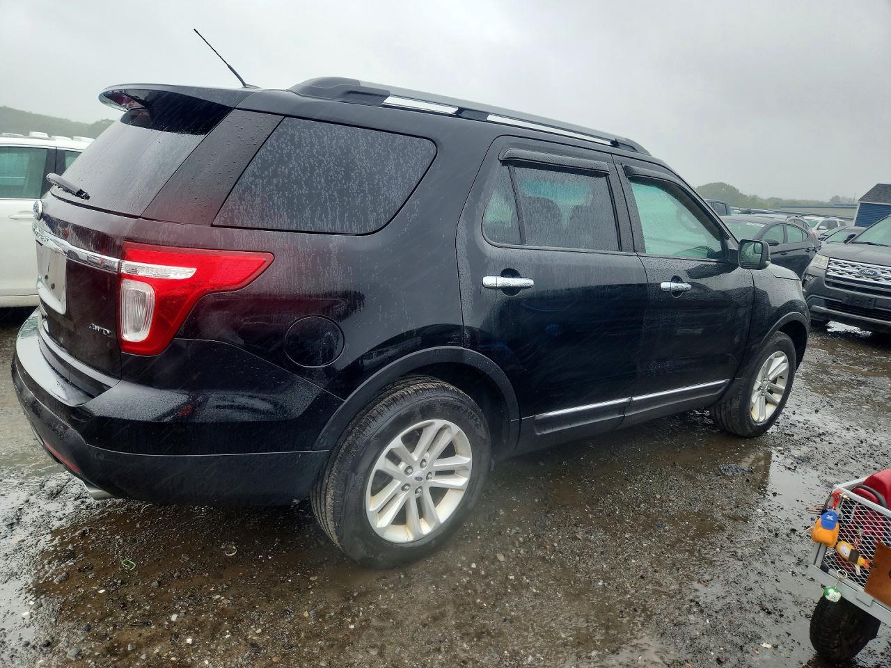 2012 Ford Explorer Xlt Black vin: 1FMHK8D84CGA11022