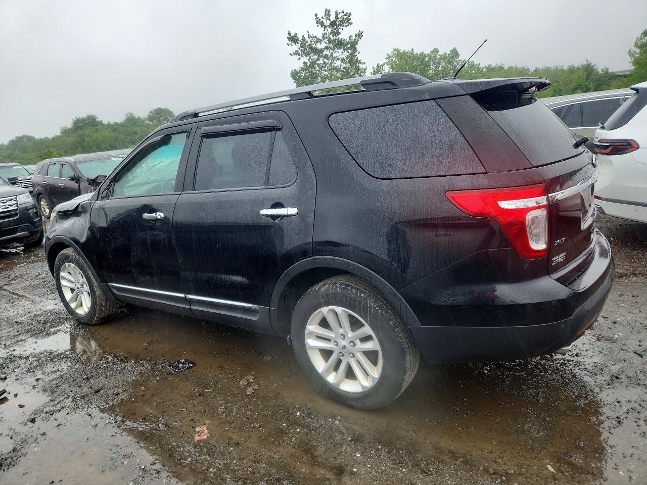 2012 Ford Explorer Xlt Black vin: 1FMHK8D84CGA11022
