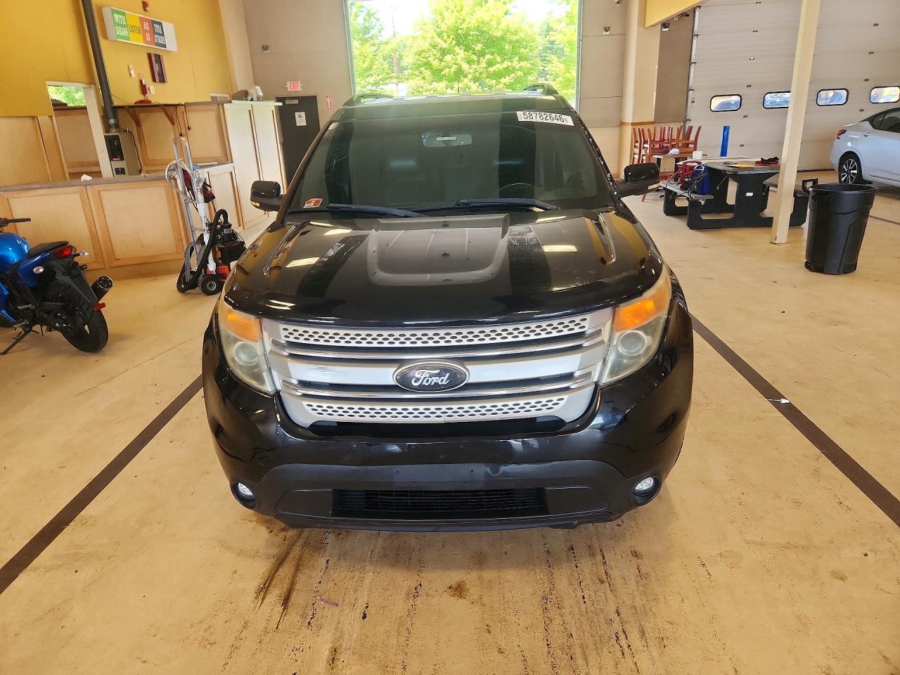 2012 Ford Explorer Xlt Black vin: 1FMHK8D84CGA62407