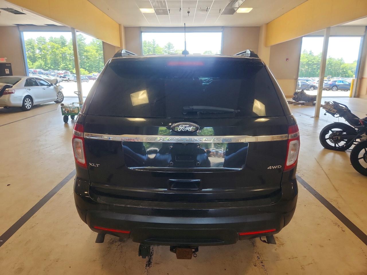 2012 Ford Explorer Xlt Black vin: 1FMHK8D84CGA62407