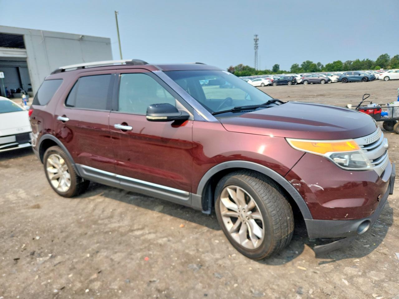 2012 Ford Explorer Xlt Бордовый vin: 1FMHK8D84CGA70443