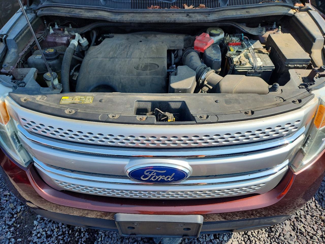 2012 Ford Explorer Xlt Бордовый vin: 1FMHK8D84CGA70443