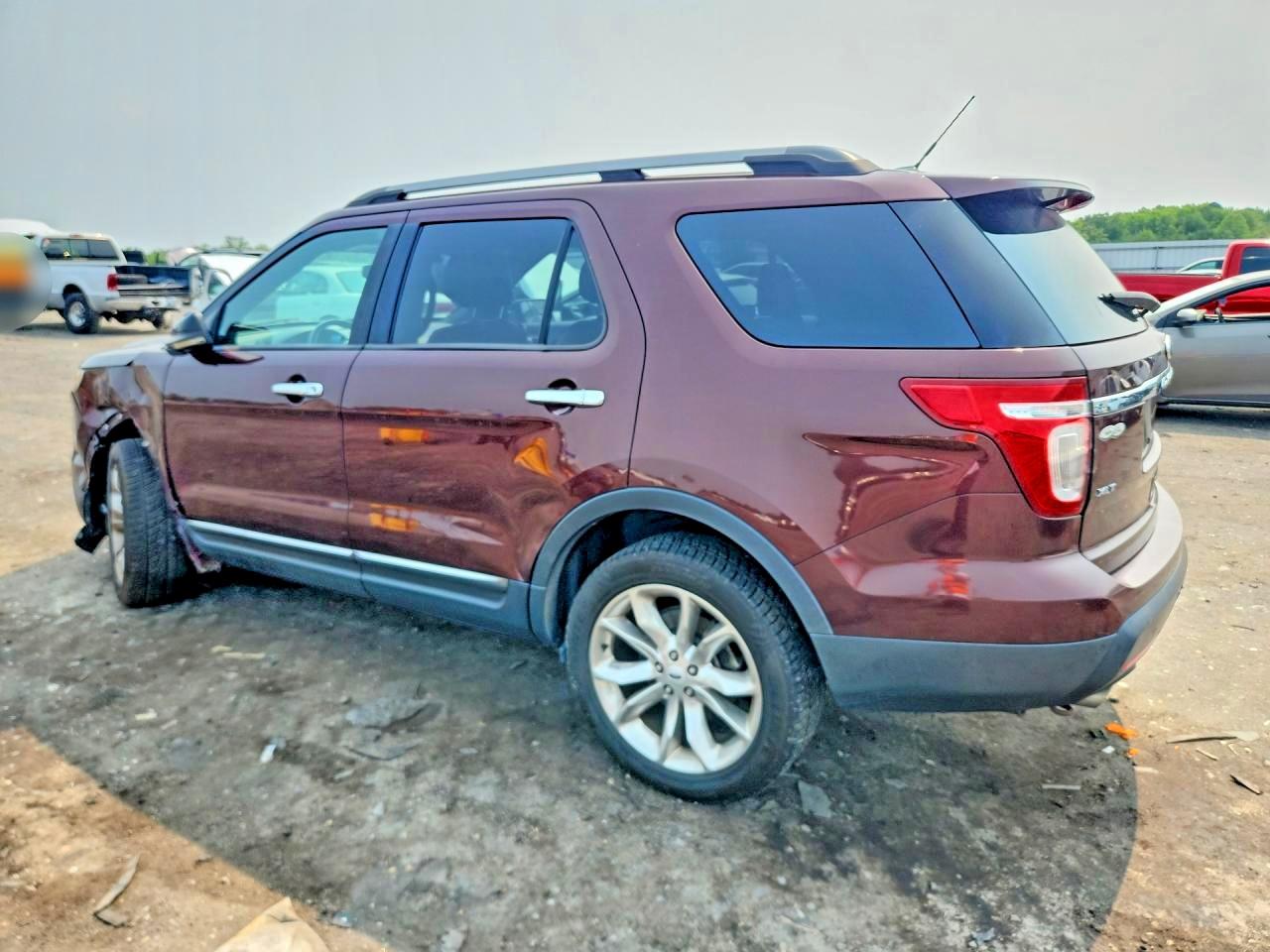 2012 Ford Explorer Xlt Бордовый vin: 1FMHK8D84CGA70443