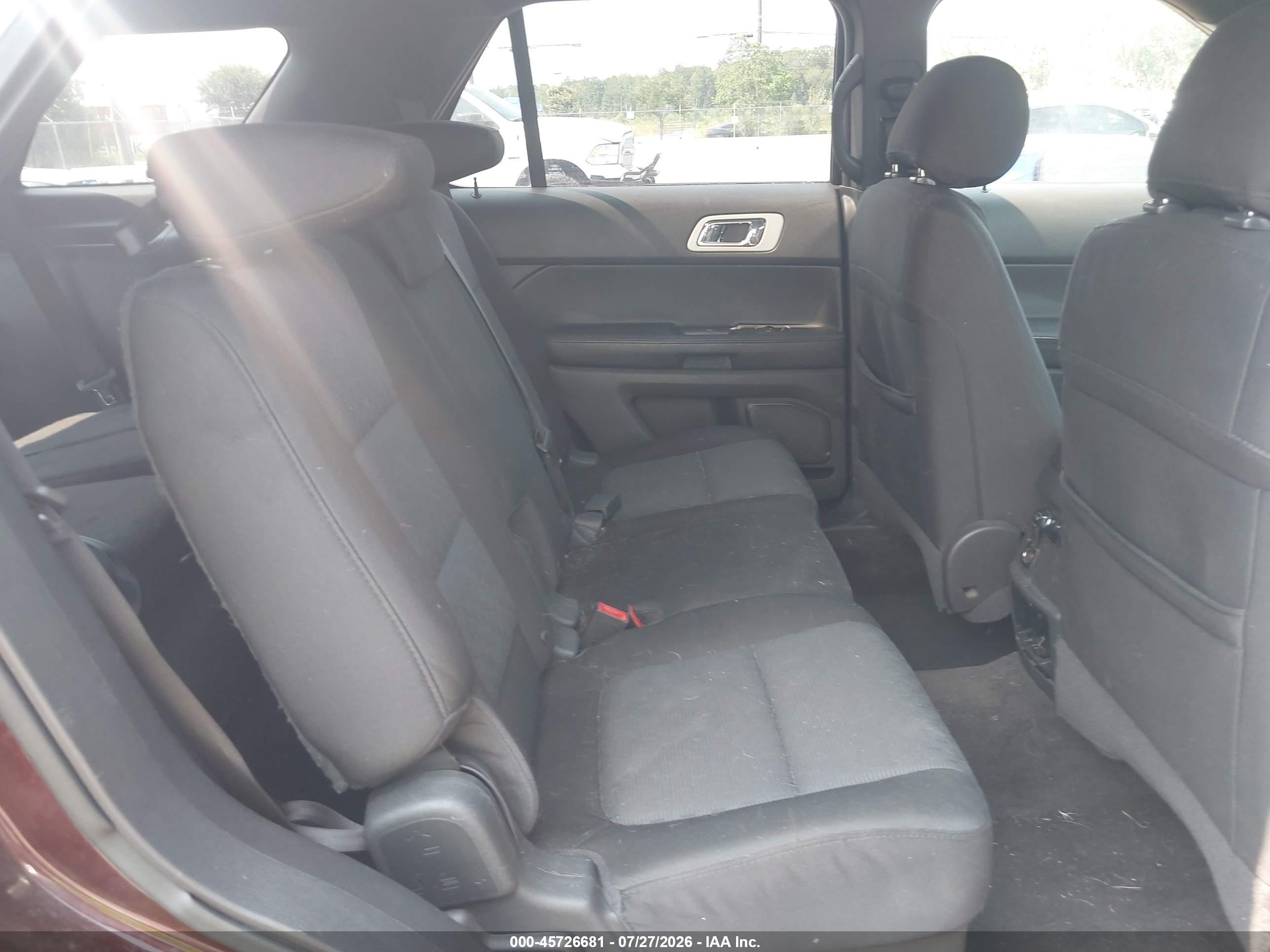 2012 Ford Explorer Xlt Burgundy vin: 1FMHK8D84CGA81331