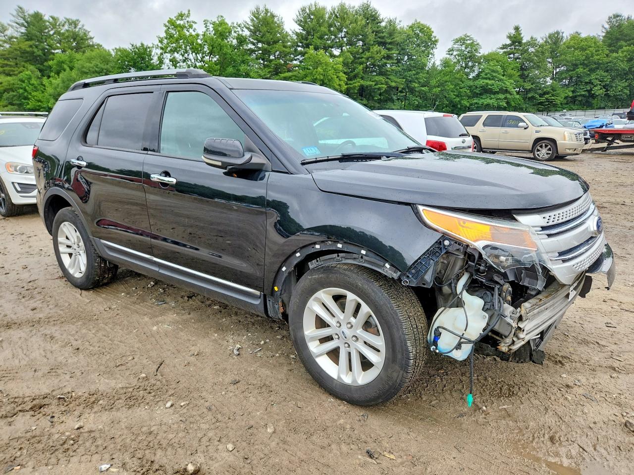 2012 Ford Explorer Xlt Black vin: 1FMHK8D84CGA97531