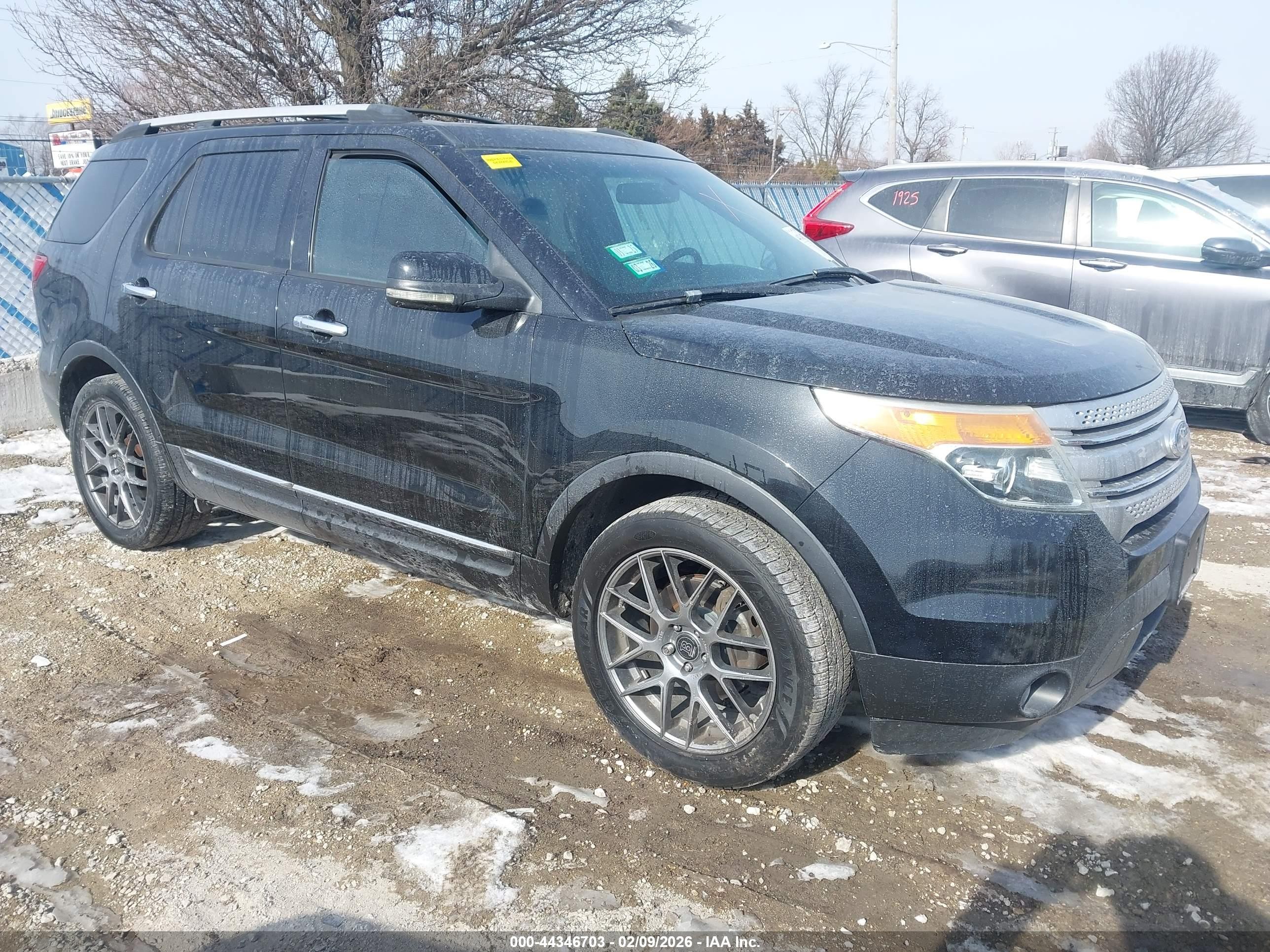 2011 Ford Explorer Xlt Black vin: 1FMHK8D85BGA49521