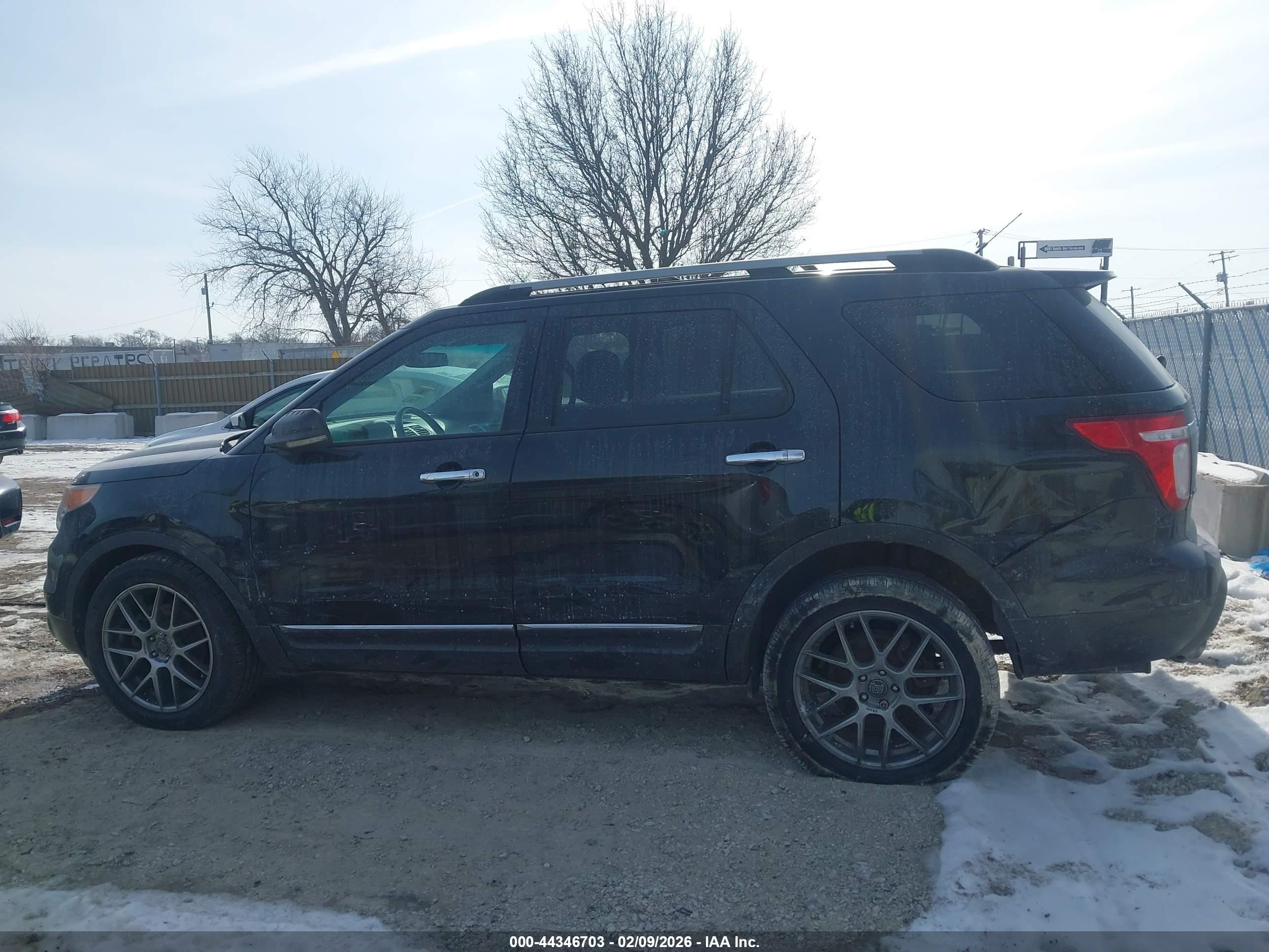2011 Ford Explorer Xlt Black vin: 1FMHK8D85BGA49521