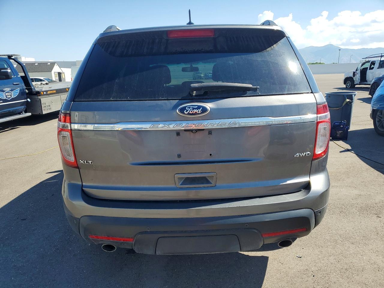 2012 Ford Explorer Xlt Gray vin: 1FMHK8D85CGA48371