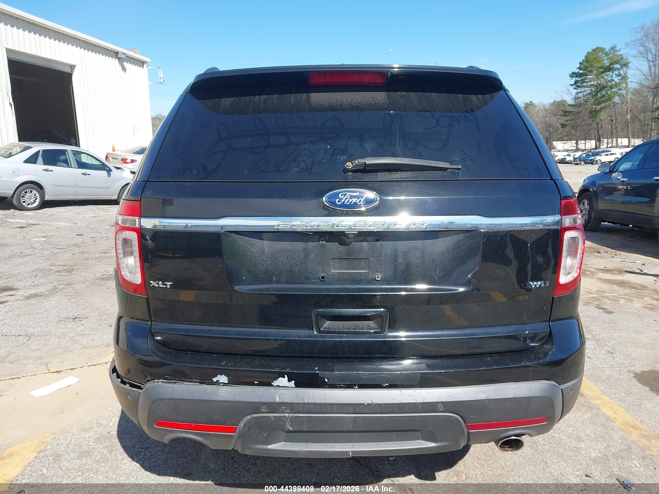 2012 Ford Explorer Xlt Black vin: 1FMHK8D85CGA50282