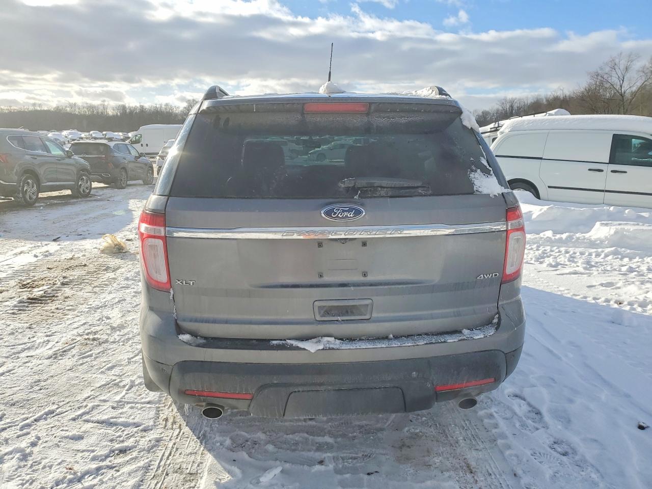 2012 Ford Explorer Xlt Серый vin: 1FMHK8D85CGA93262