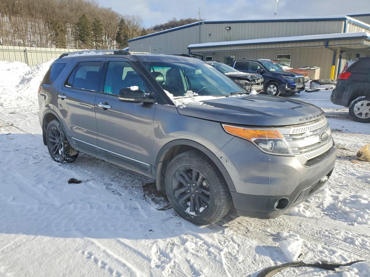 2012 Ford Explorer Xlt Серый vin: 1FMHK8D85CGA93262
