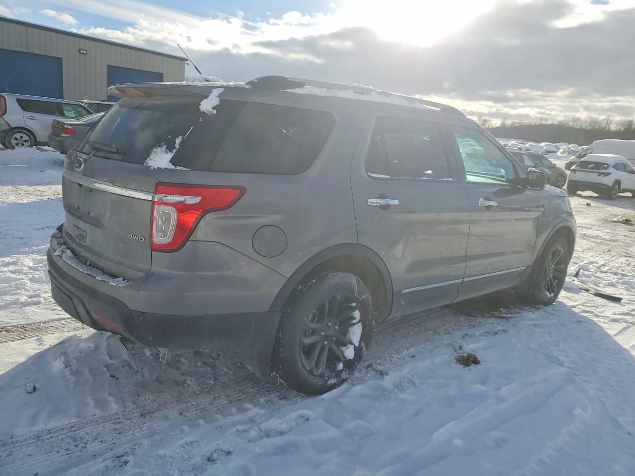 2012 Ford Explorer Xlt Серый vin: 1FMHK8D85CGA93262