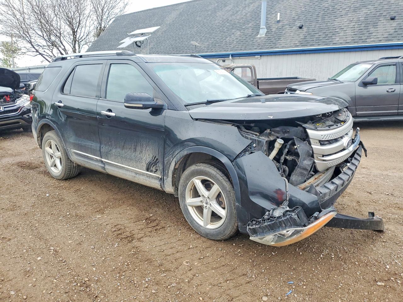 2011 Ford Explorer Xlt Black vin: 1FMHK8D86BGA14938