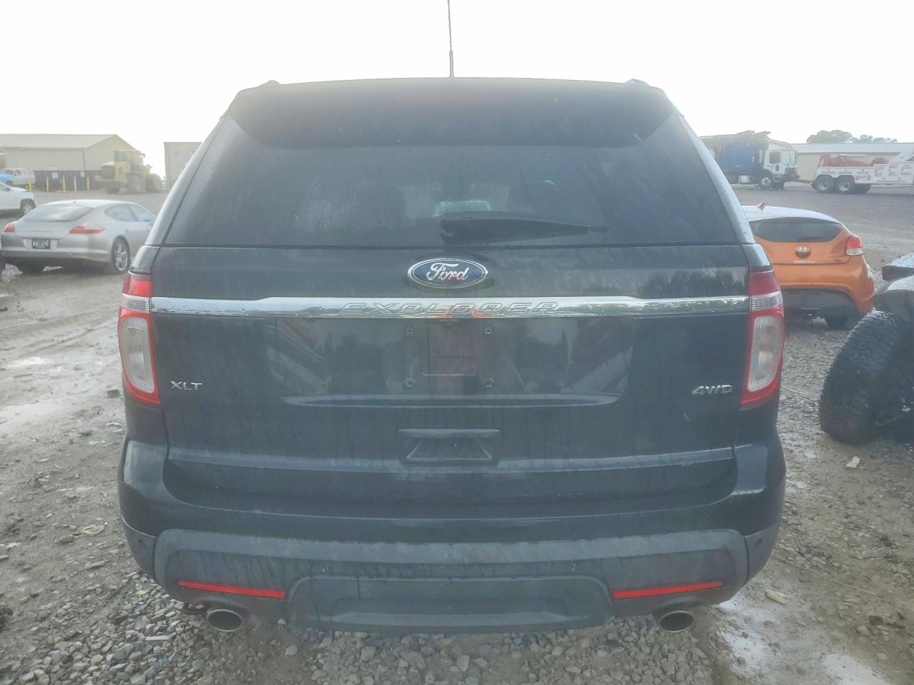 2011 Ford Explorer Xlt Black vin: 1FMHK8D86BGA51889