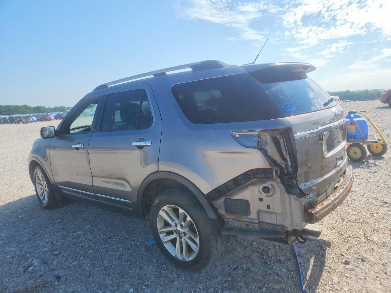 2011 Ford Explorer Xlt Gray vin: 1FMHK8D86BGA81054