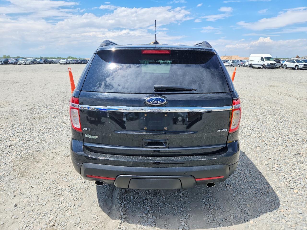 2012 Ford Explorer Xlt Black vin: 1FMHK8D86CGA25553