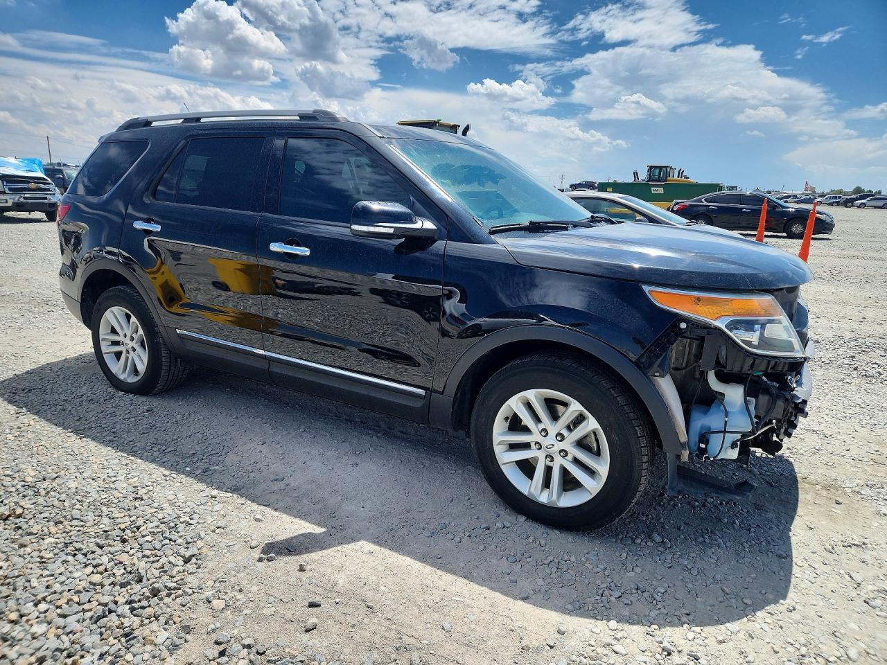 2012 Ford Explorer Xlt Black vin: 1FMHK8D86CGA25553