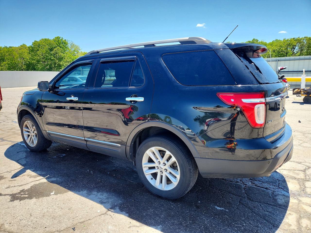 2012 Ford Explorer Xlt Black vin: 1FMHK8D86CGA27612