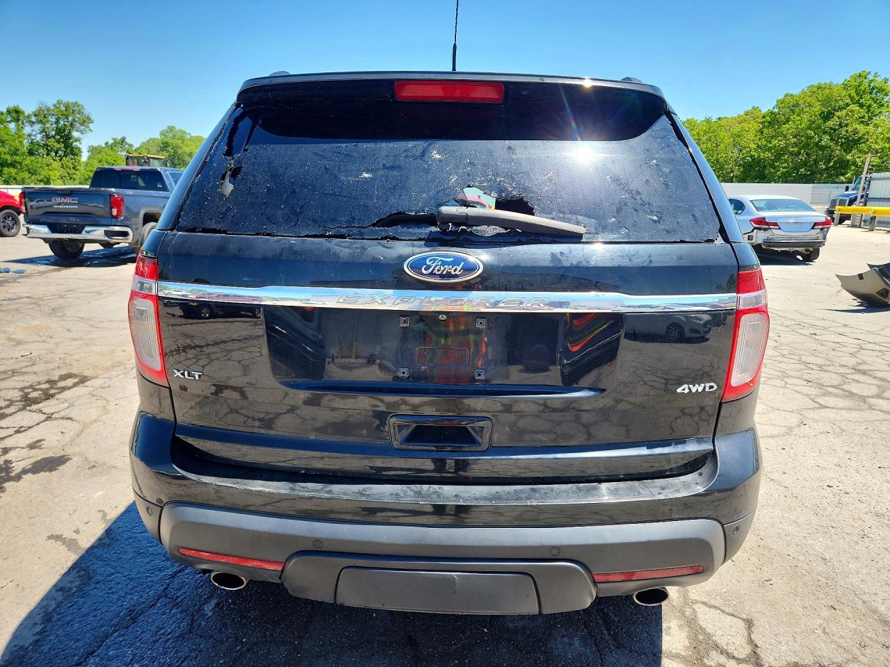 2012 Ford Explorer Xlt Black vin: 1FMHK8D86CGA27612