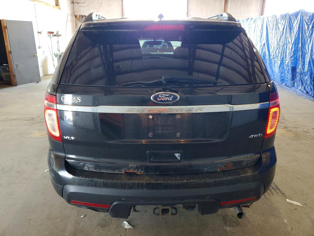 2012 Ford Explorer Xlt Black vin: 1FMHK8D86CGA67334