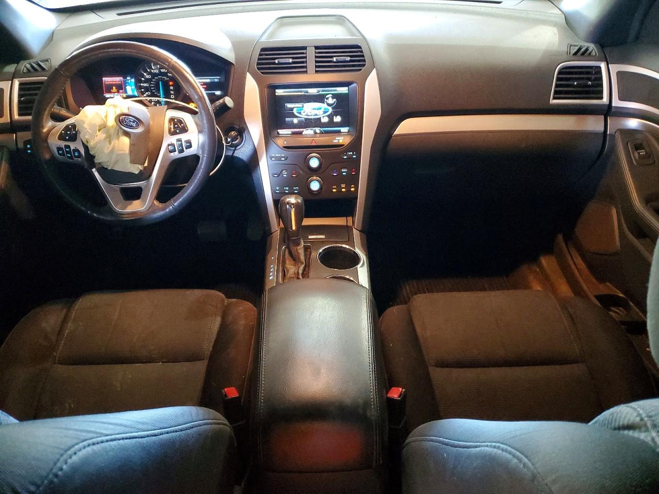 2012 Ford Explorer Xlt Black vin: 1FMHK8D86CGA67334