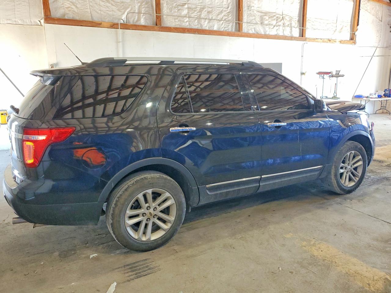 2012 Ford Explorer Xlt Black vin: 1FMHK8D86CGA67334