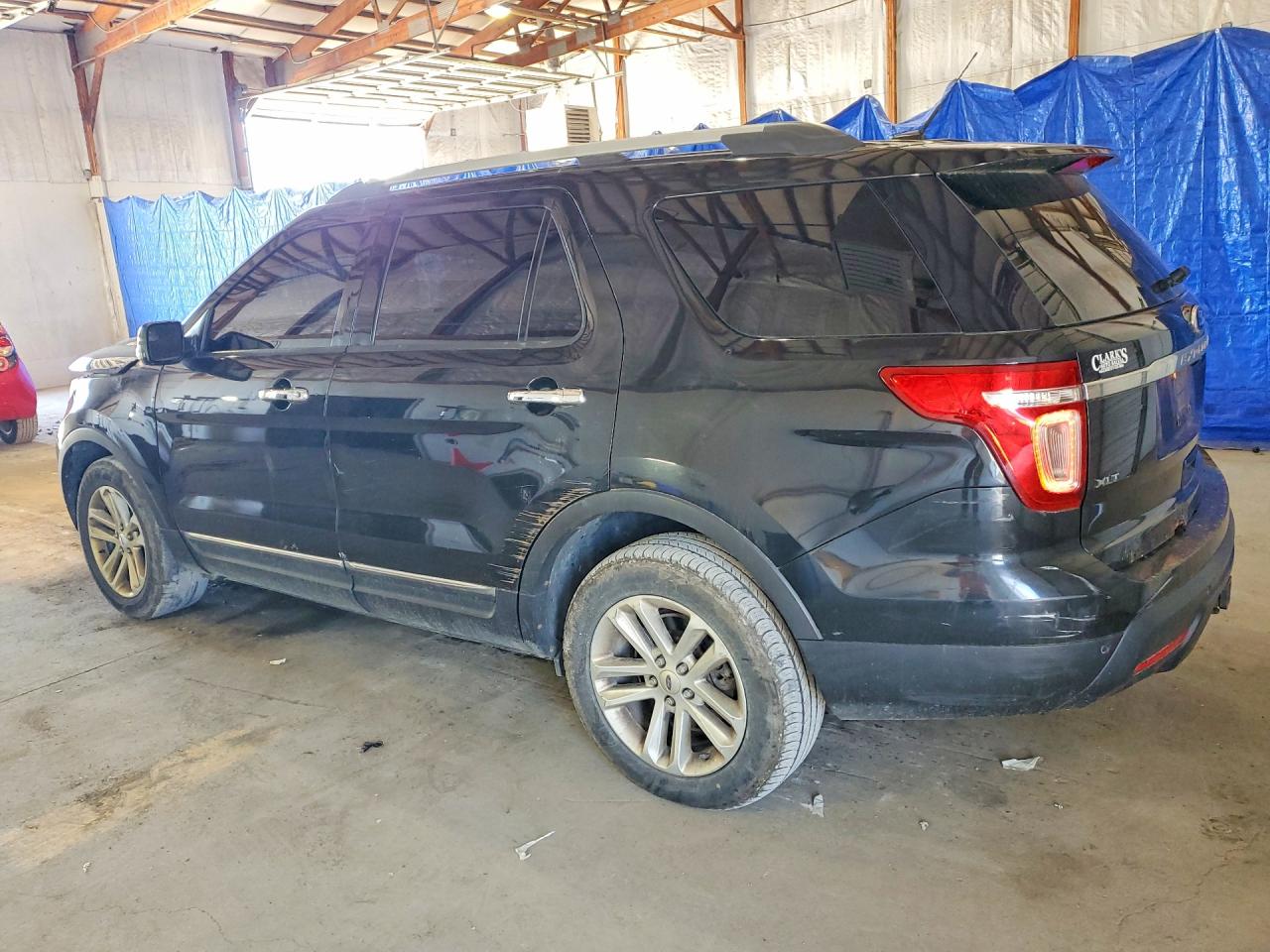 2012 Ford Explorer Xlt Black vin: 1FMHK8D86CGA67334