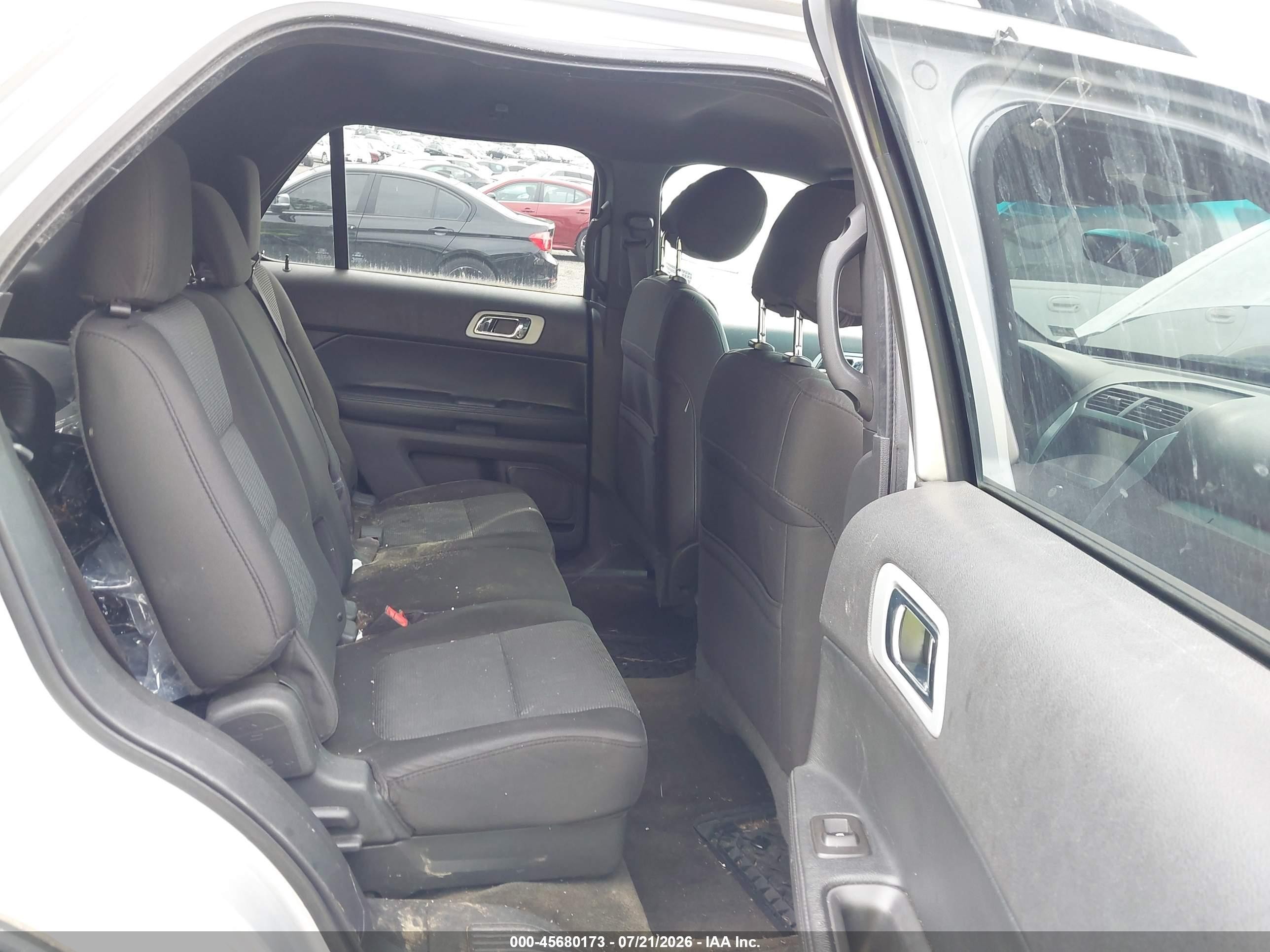 2012 Ford Explorer Xlt Silver vin: 1FMHK8D86CGA95618
