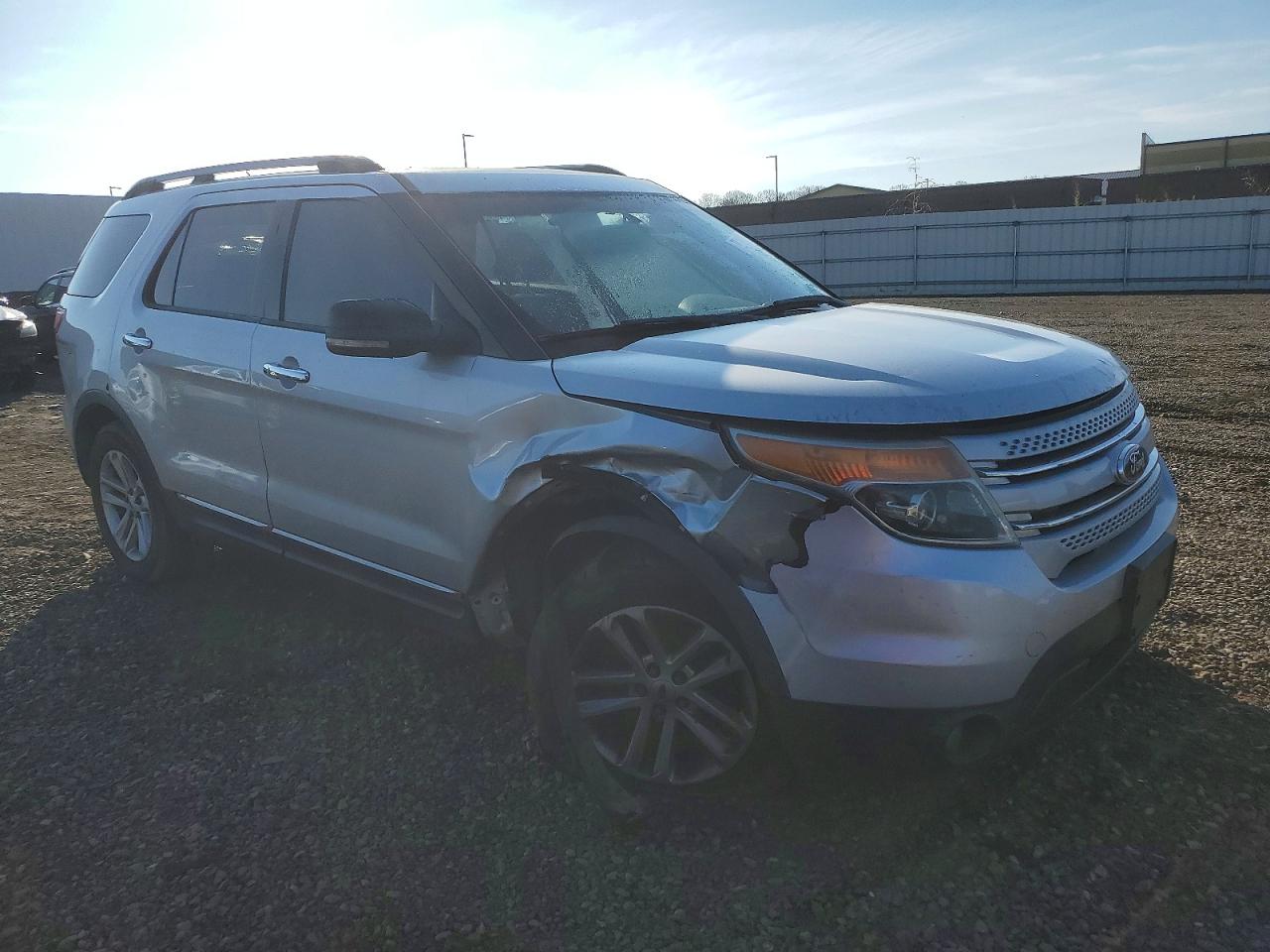 2011 Ford Explorer Xlt Silver vin: 1FMHK8D87BGA89485